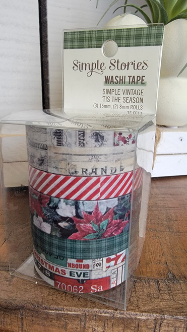 Washi Set-Simple Vintage Tis' the Season