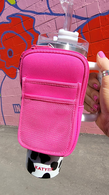 Tumbler Belt Bag-Hot Pink