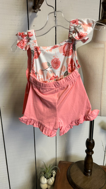 Baby Coral Floral Set