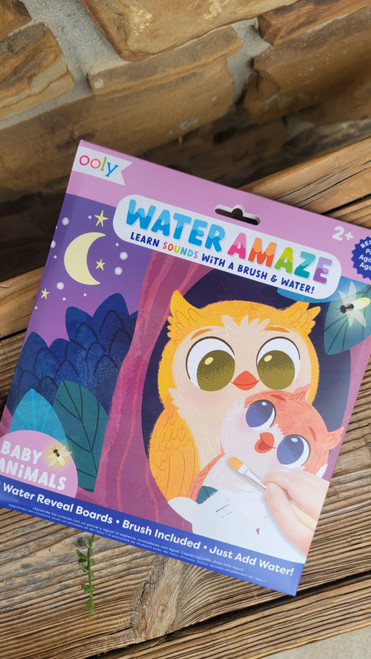 Water Amaze Water Reveal Boards-Baby Animals