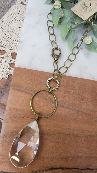 Vintage Tier Drop Necklace