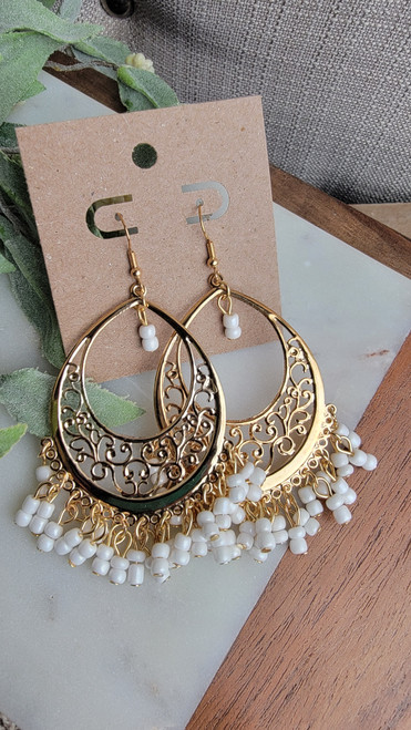 Gold Dangly Earrings