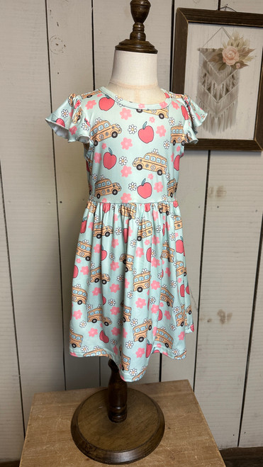 Girls School Bus Dress