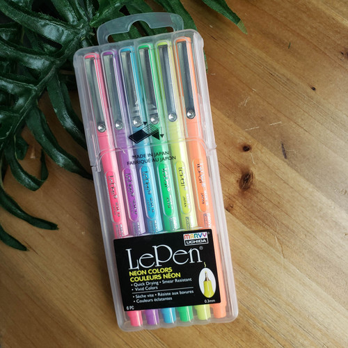 LePen Neon Set 6