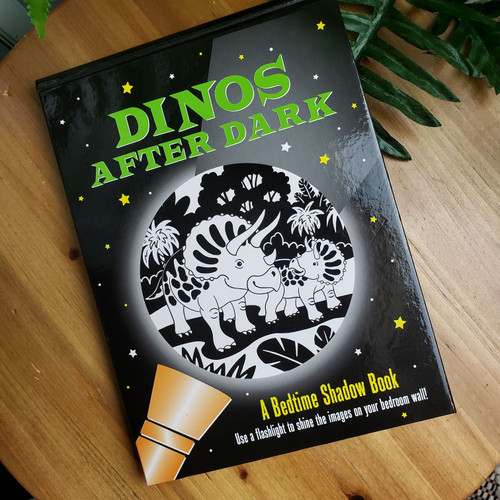 Bedtime Shadow Book-Dinos After Dark