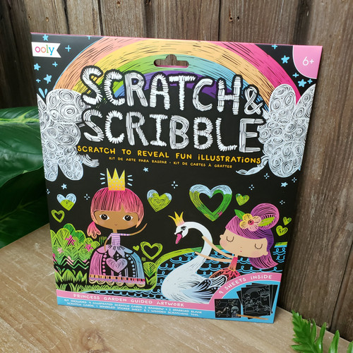 Scratch & Scribble-Princess Garden