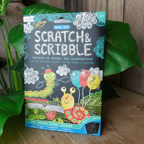 Mini Scratch & Scribble Art Kit-Bug Buddies