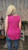 Curvy Basic Lux V-Neck Tank-Magenta