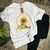 Kindness Sunflower Tee-White