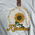 Kindness Sunflower Tee-White