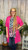 Basic Knit Duster-Fuchsia