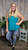 Curvy Bamboo Scoop Neck Tank-Green Bay