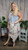 Cora Print Midi Lace Dress-Big Rose