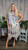 Cora Print Midi Lace Dress-Big Rose