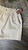 Denim Paper Bag Shorts-Oatmeal