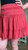 Boho Patchwork Mini Skirt-Flamingo