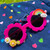 Rainbow Daisy Sunnies-Hot Pink