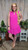 Pleated Midi Shirt Dress-Hot Pink