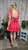Anabelle Sleeveless Mini Dress - Red