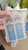 Washi Sticker Set Vintage Flower Windows-Blue
