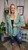 Curvy Over Sized French Terry Cardi-Green