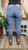 Mid Rise Retro Patch Skinny