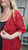 Crochet Jacket-Red