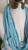  Sky Blue Necklace Scarf 