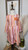 Girls Knit Dress Pink Orange Stripe