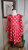 Girls Knit Dress-Red Polka Dots