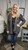 Curvy Brushed Ribbed Draped Cardi-Charcoal