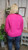 Fuchsia Pearl Sweater