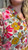 Boho Floral Button Down Shirt-pink