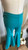 Girls Solid Flare Pants-Turquoise
