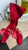 Girls Tights w Bows-Red