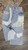 Denim  Wavy Pattern Patch Pants