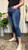 Karen High Rise Roll Up Relaxed Skinny