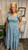 Samantha Smocked Dress-Blue