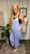 Oversized Knit Jumpsuit-Washed Blue