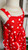 Girls Red Heart Dress Set