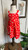 Girls Red Heart Dress Set