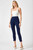 Colleen Cropped Skinny's Navy