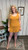 Mineral Washed Sleeveless Dress-Burnt Orange