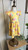 Girls Ruffle Sleeve Dress-Yellow Floral