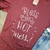 Bless This Hot Mess T-Shirt Wine