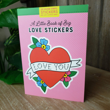 A Little Book of Big Word Stickers [Book]