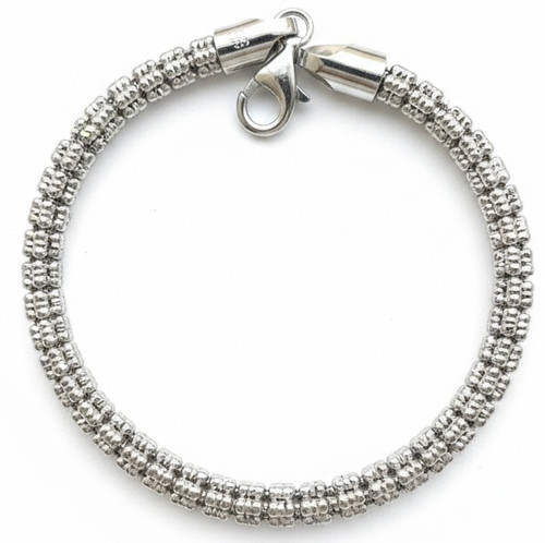 Atelier Gems 925 Sterling Silver Ice CZ Bracelet – 7 Inch Rhodium Finish Sparkling Bracelet Zale, Kays,