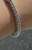 Atelier Gems 925 Sterling Silver Ice CZ Bracelet – 7 Inch Rhodium Finish Sparkling Bracelet Colseup