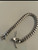 Rhodium finished sterling silver Cuban bracelet