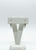 Atelier Gems 925 sterling silver hoop earrings rhodium finish desplay on earring stand